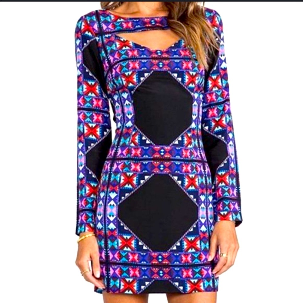 SOLD: Mara Hoffman Geometric Party/Birthday Dress